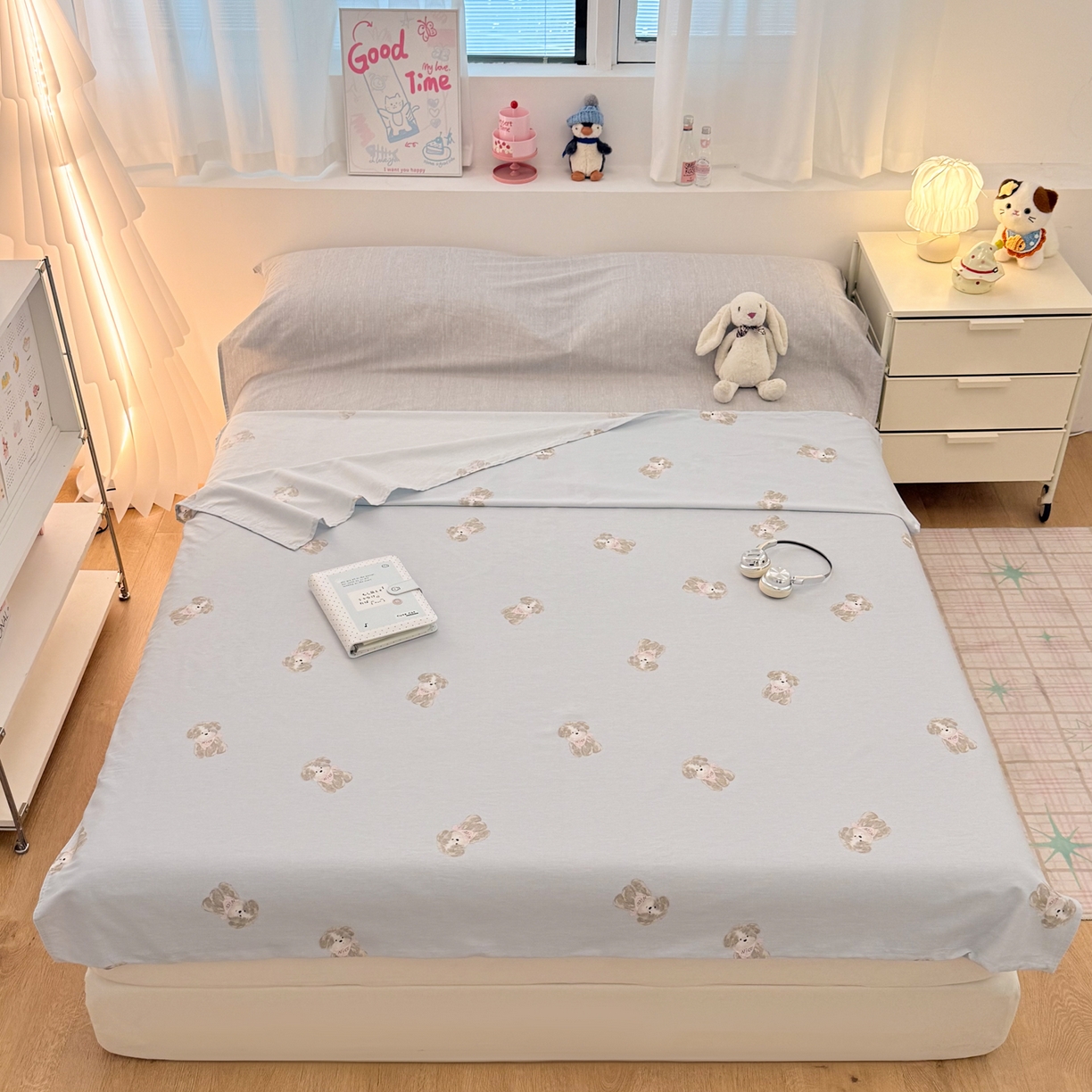 91家纺网 家纺一手货源 找家纺 简宜家居（朝初家纺） 2026新款40支纯棉全棉12868旅行睡袋 酒店隔脏便携 Nice  狗狗-兰