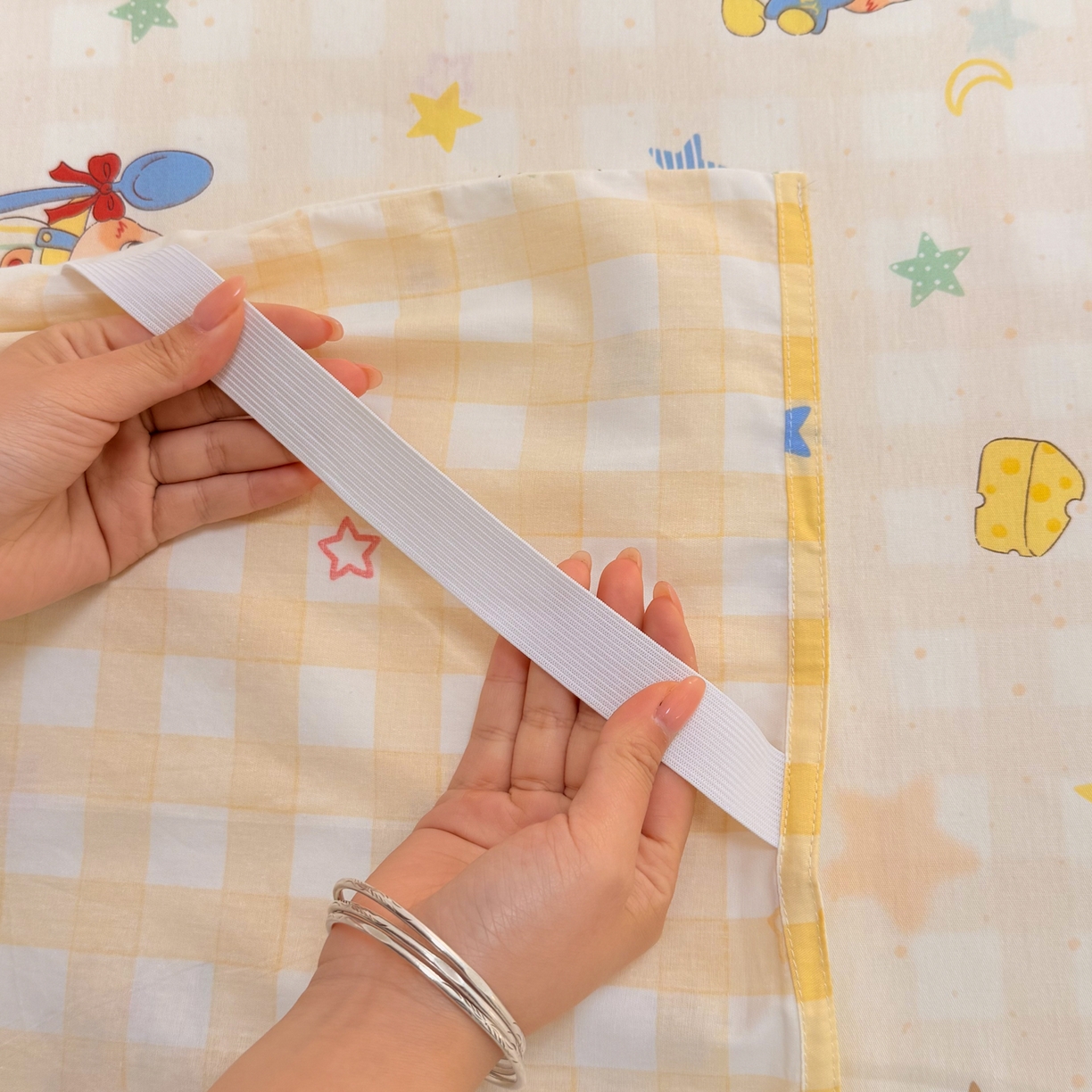 91家纺网 家纺一手货源 找家纺 简宜家居（朝初家纺） 2026新款40支纯棉全棉12868旅行睡袋 酒店隔脏便携 七彩星星