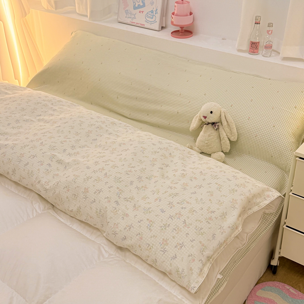 91家纺网 家纺一手货源 找家纺 简宜家居（朝初家纺） 2026新款40支纯棉全棉12868旅行睡袋 酒店隔脏便携 晚棠枝语