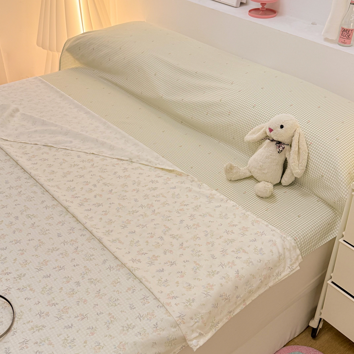 简宜家居（朝初家纺） 2026新款40支纯棉全棉12868旅行睡袋 酒店隔脏便携 晚棠枝语