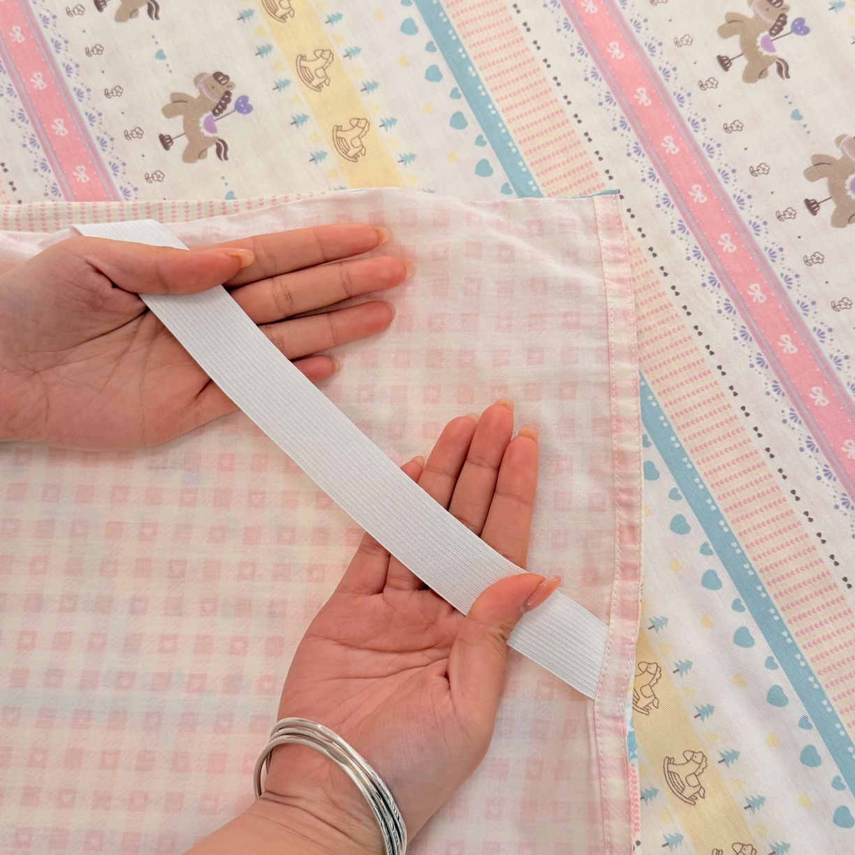 91家纺网 家纺一手货源 找家纺 简宜家居（朝初家纺） 2026新款40支纯棉全棉12868旅行睡袋 酒店隔脏便携 彩条马仔