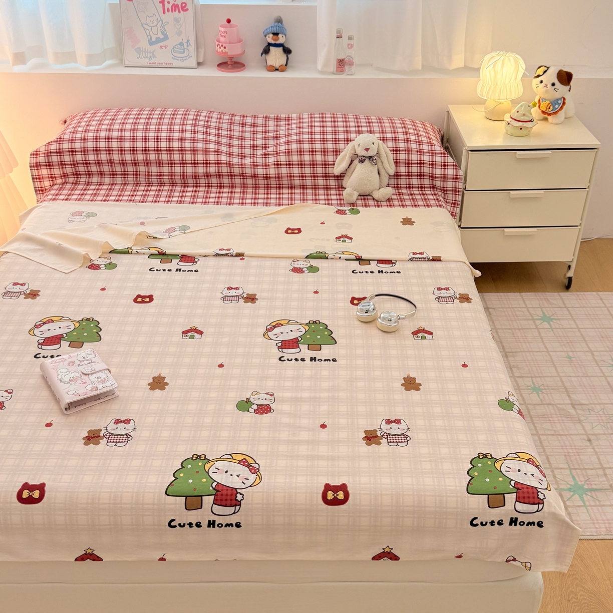 91家纺网 家纺一手货源 找家纺 简宜家居（朝初家纺） 2026新款40支纯棉全棉12868旅行睡袋 酒店隔脏便携 红莓树屋