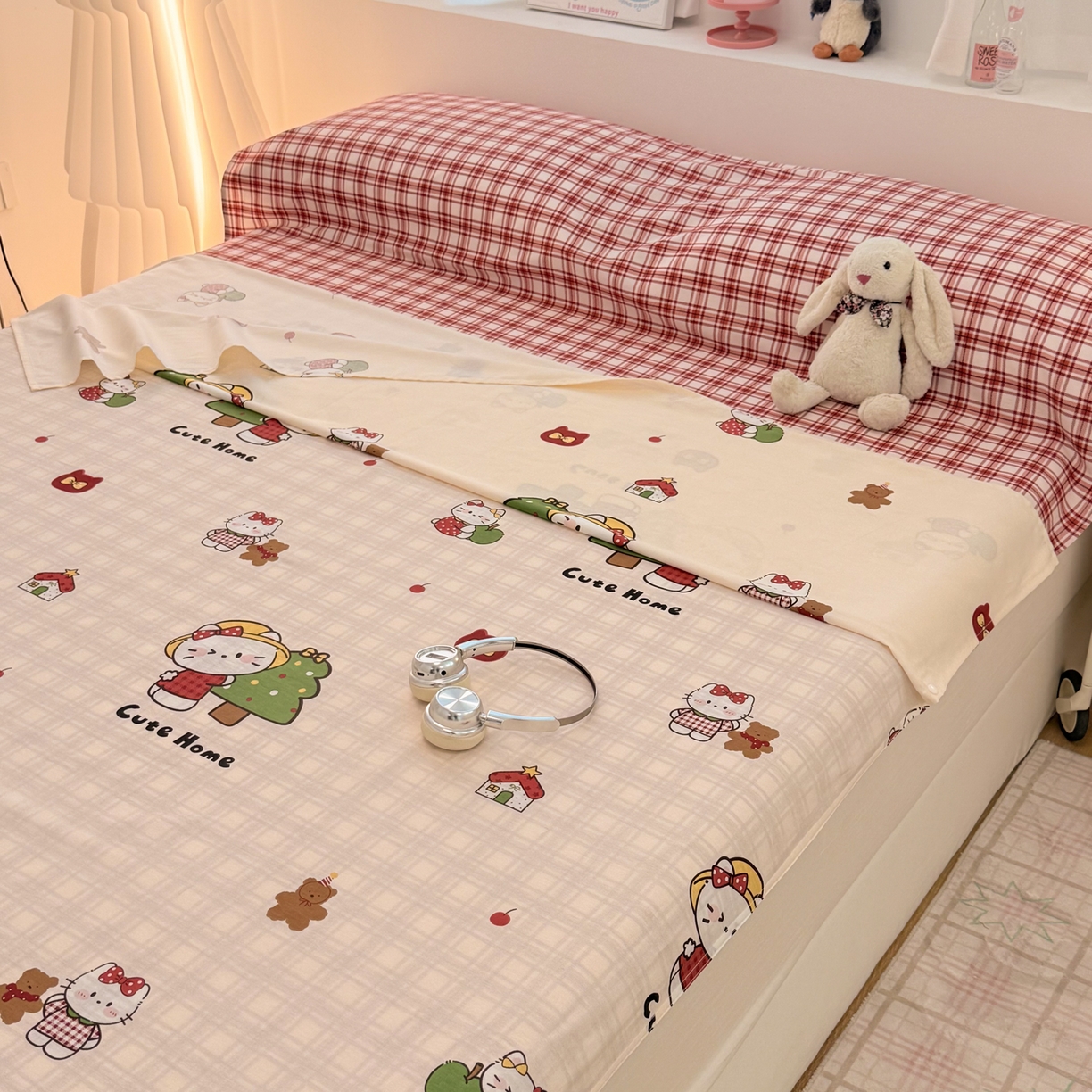 91家纺网 家纺一手货源 找家纺 简宜家居（朝初家纺） 2026新款40支纯棉全棉12868旅行睡袋 酒店隔脏便携 红莓树屋