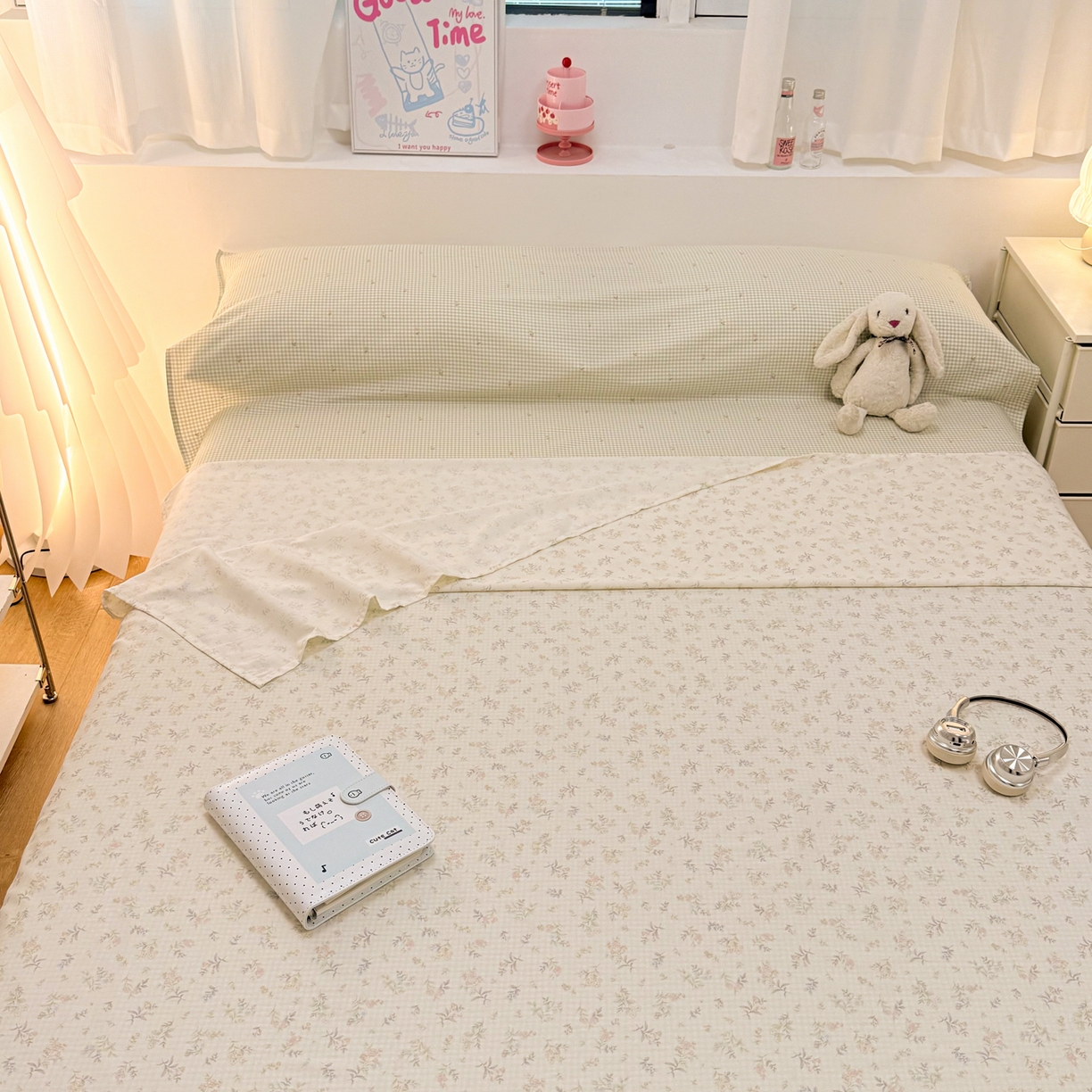 91家纺网 家纺一手货源 找家纺 简宜家居（朝初家纺） 2026新款40支纯棉全棉12868旅行睡袋 酒店隔脏便携 晚棠枝语