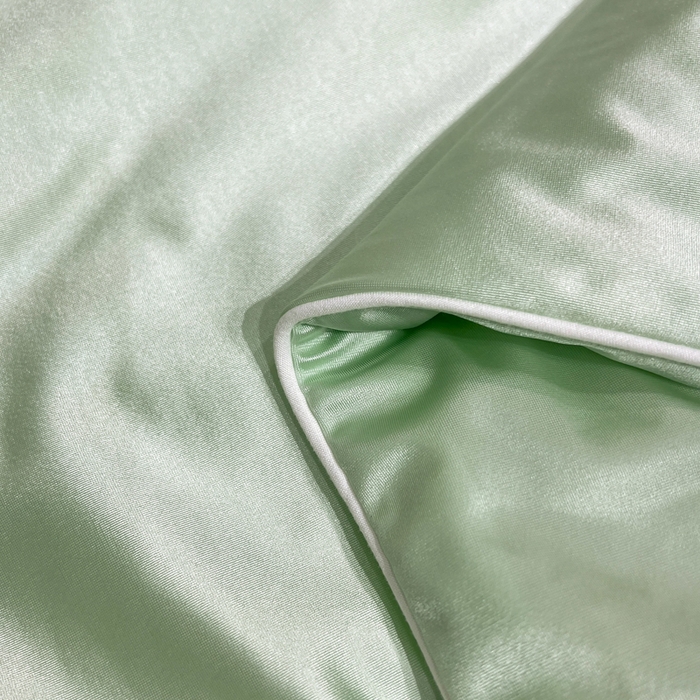 91家纺网 家纺一手货源 找家纺 欧雅阁 2026新款A类冰丝绸夏被冰肌夏被空调被锦氨纶夏凉被 薄被子 冰丝绸-茉绿