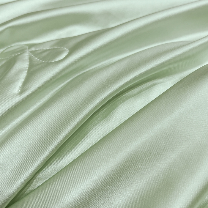 91家纺网 家纺一手货源 找家纺 欧雅阁 2026新款A类冰丝绸夏被冰肌夏被空调被锦氨纶夏凉被 薄被子 冰丝绸-茉绿
