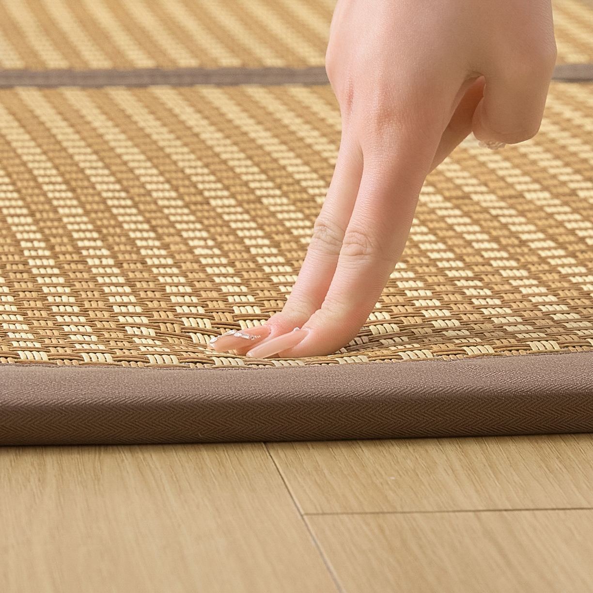 91家纺网 家纺一手货源 找家纺 （总）川悦生活 2026新款凉垫地垫榻榻米凉藤地垫