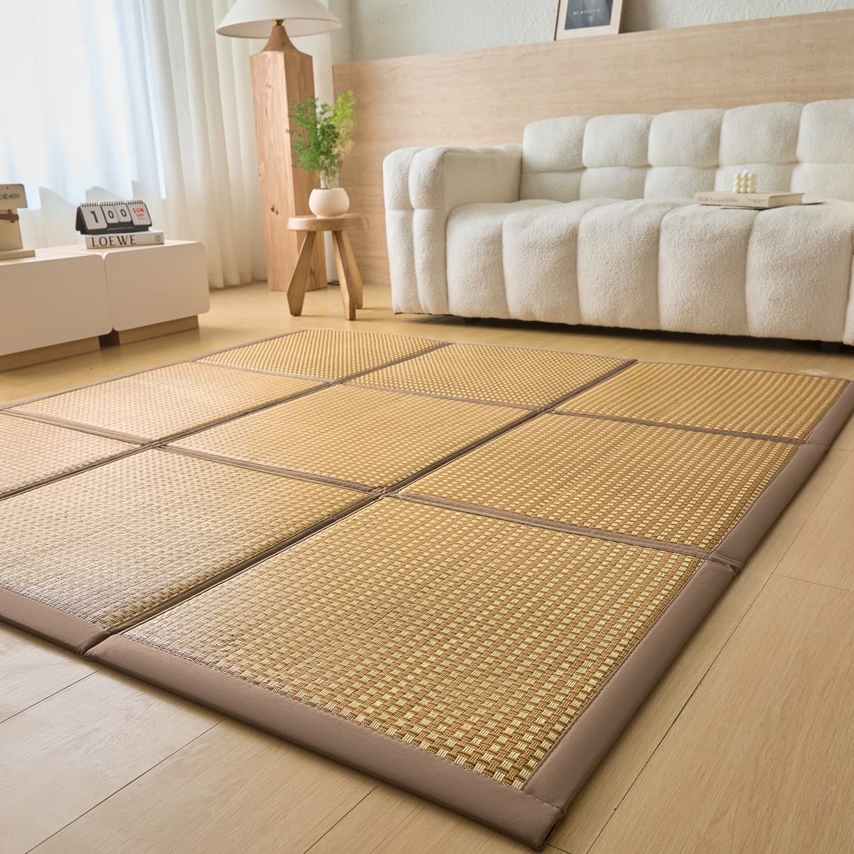 91家纺网 家纺一手货源 找家纺 （总）川悦生活 2026新款凉垫地垫榻榻米凉藤地垫