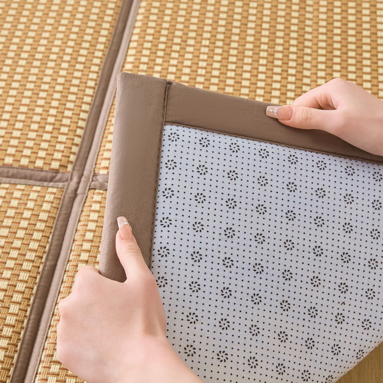 91家纺网 家纺一手货源 找家纺 （总）川悦生活 2026新款凉垫地垫榻榻米凉藤地垫