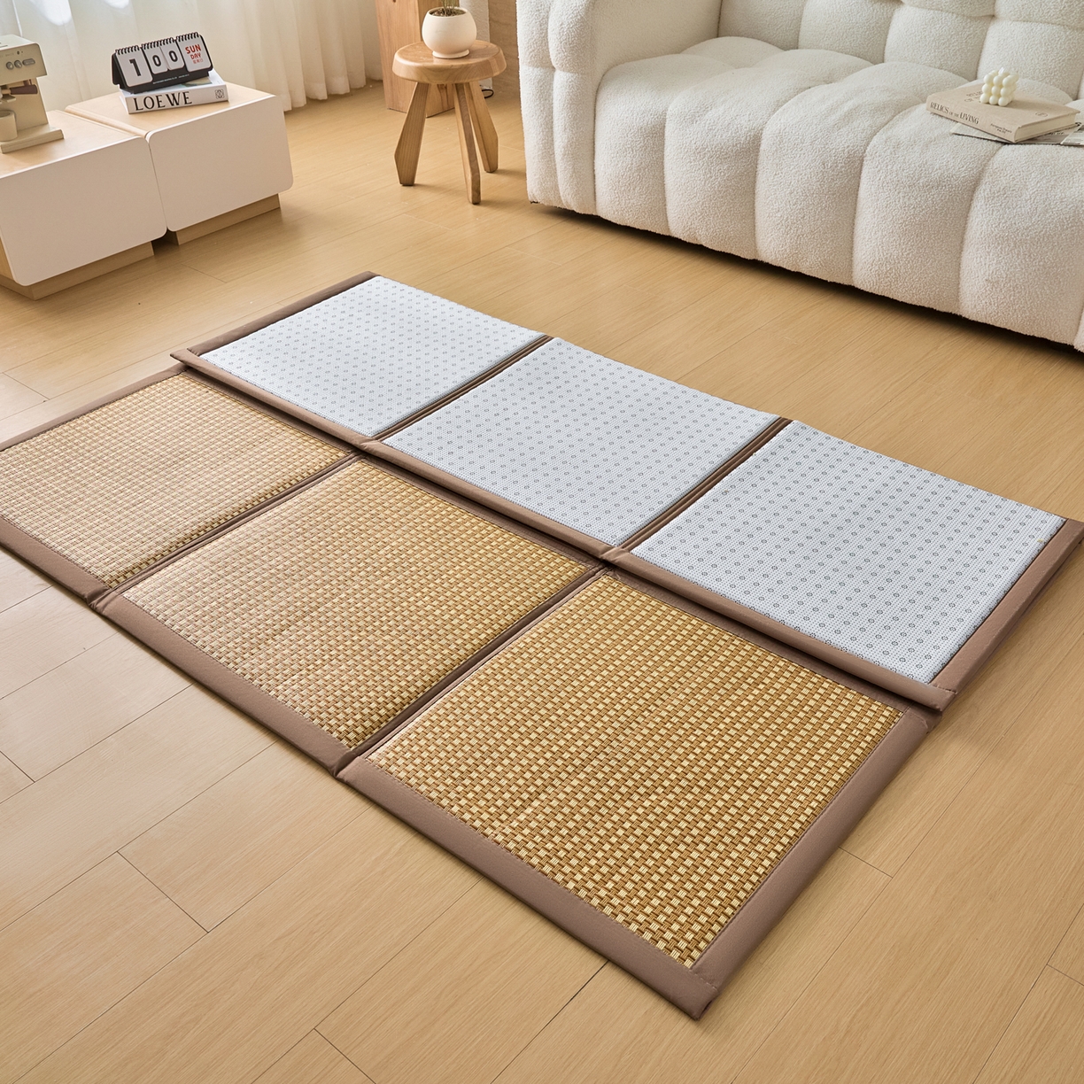 91家纺网 家纺一手货源 找家纺 （总）川悦生活 2026新款凉垫地垫榻榻米凉藤地垫