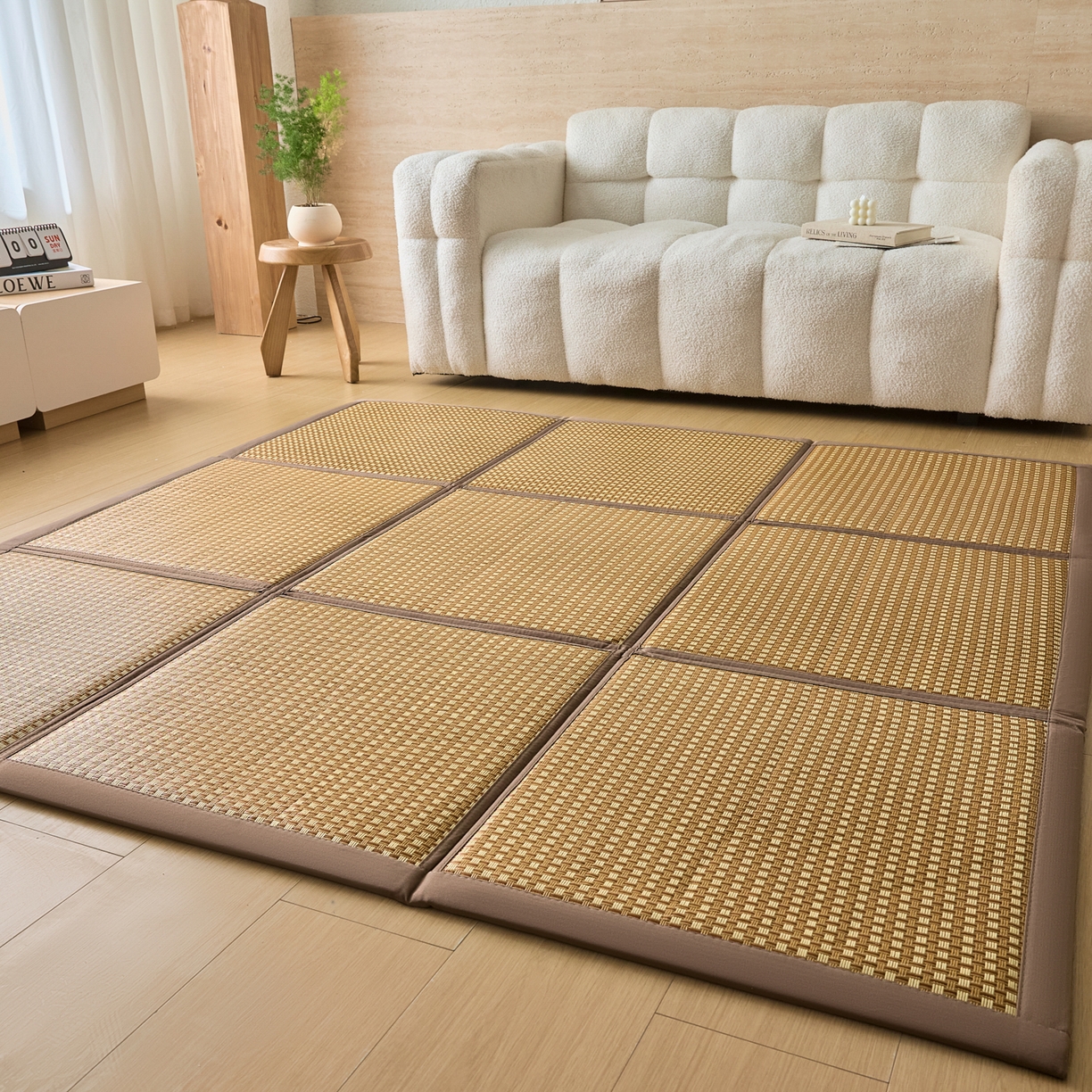 91家纺网 家纺一手货源 找家纺 （总）川悦生活 2026新款凉垫地垫榻榻米凉藤地垫