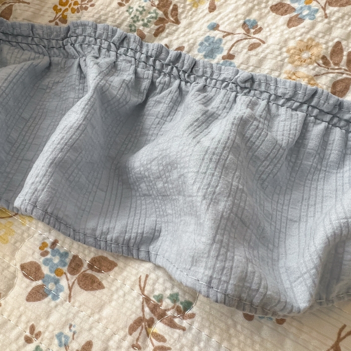 91家纺网 家纺一手货源 找家纺 梵希雅 2026新款床盖款花边夏被四件套 花镜人偶黄