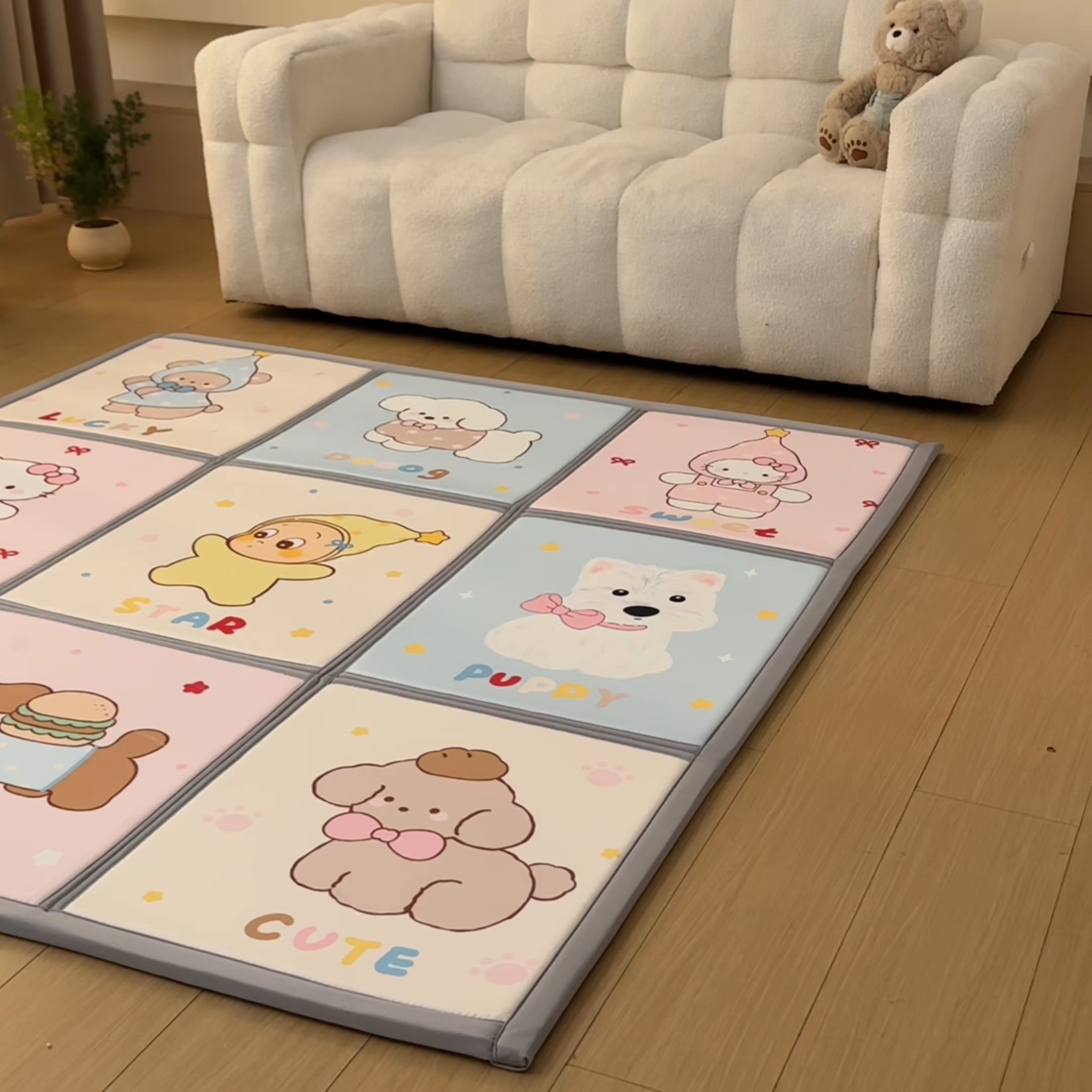 91家纺网 家纺一手货源 找家纺 （总）川悦生活 2026新款凉垫地垫榻榻米卡通地垫