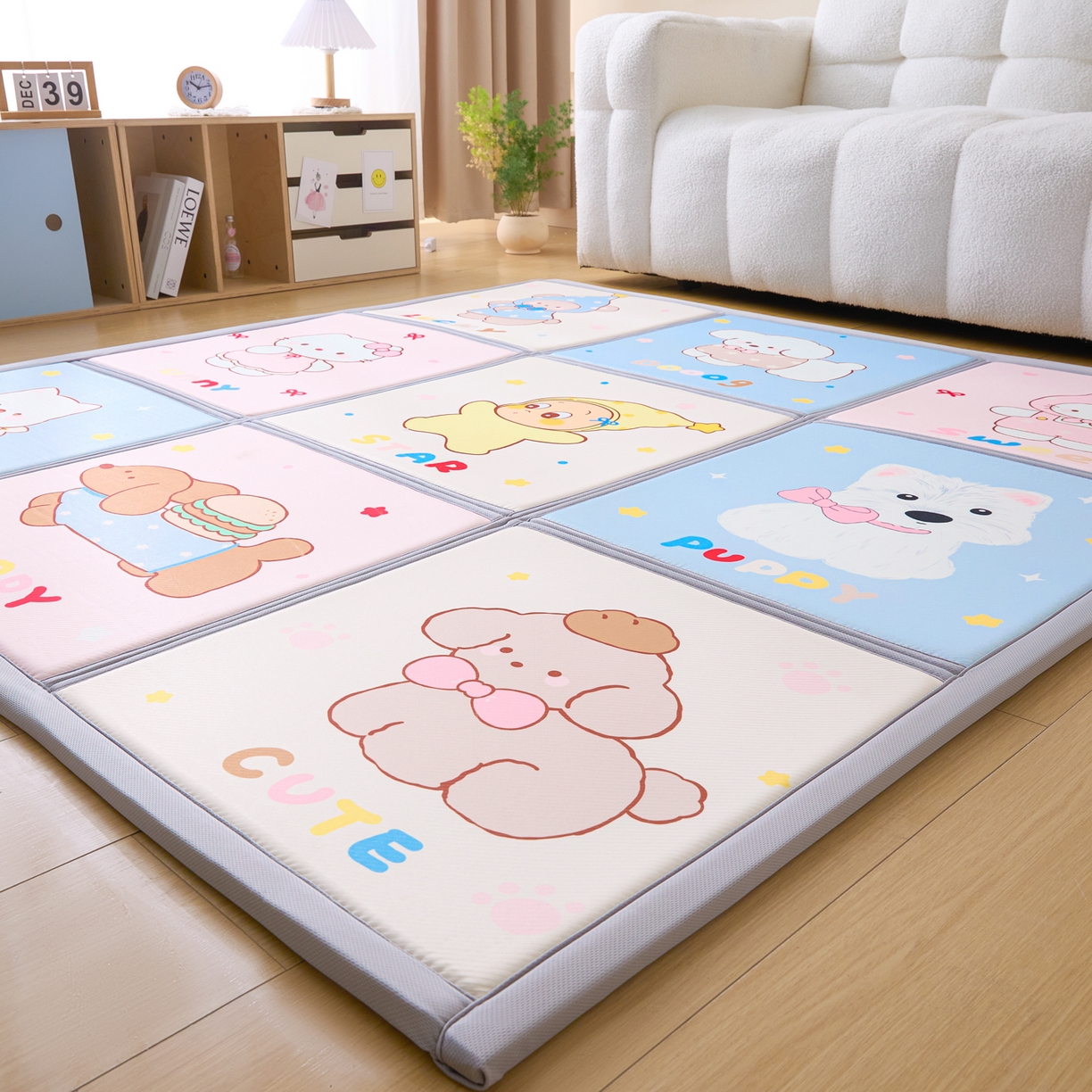 91家纺网 家纺一手货源 找家纺 （总）川悦生活 2026新款凉垫地垫榻榻米卡通地垫