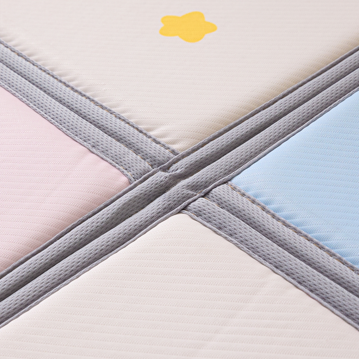 91家纺网 家纺一手货源 找家纺 川悦生活 2026新款凉垫地垫榻榻米卡通地垫 萌宠派对