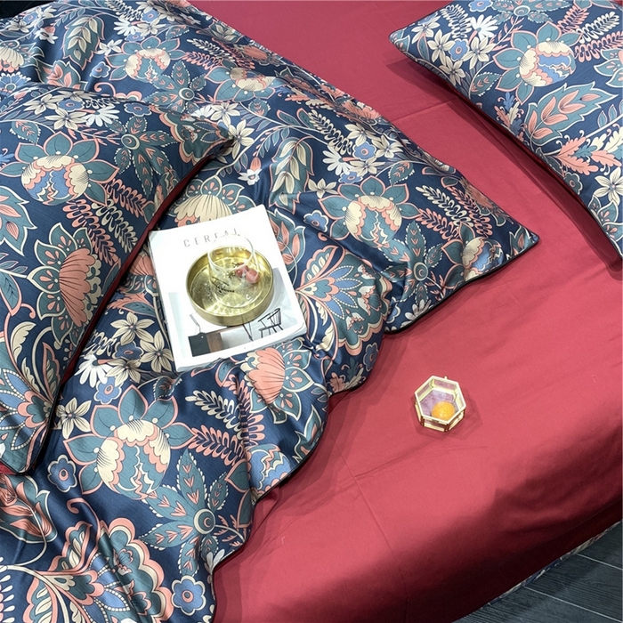 91家纺网 家纺一手货源 找家纺 （总）优然居家纺 2025新款60支数码印花麻绳款四件套