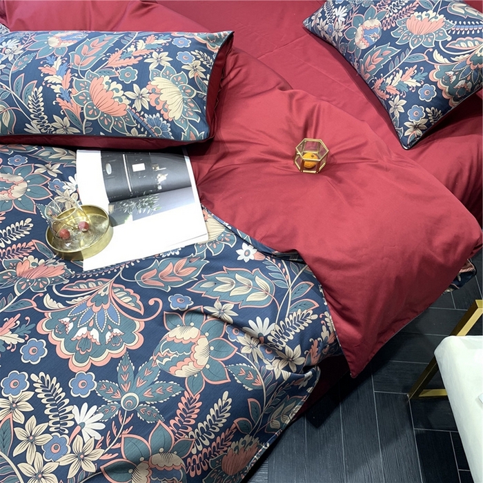 91家纺网 家纺一手货源 找家纺 （总）优然居家纺 2025新款60支数码印花麻绳款四件套