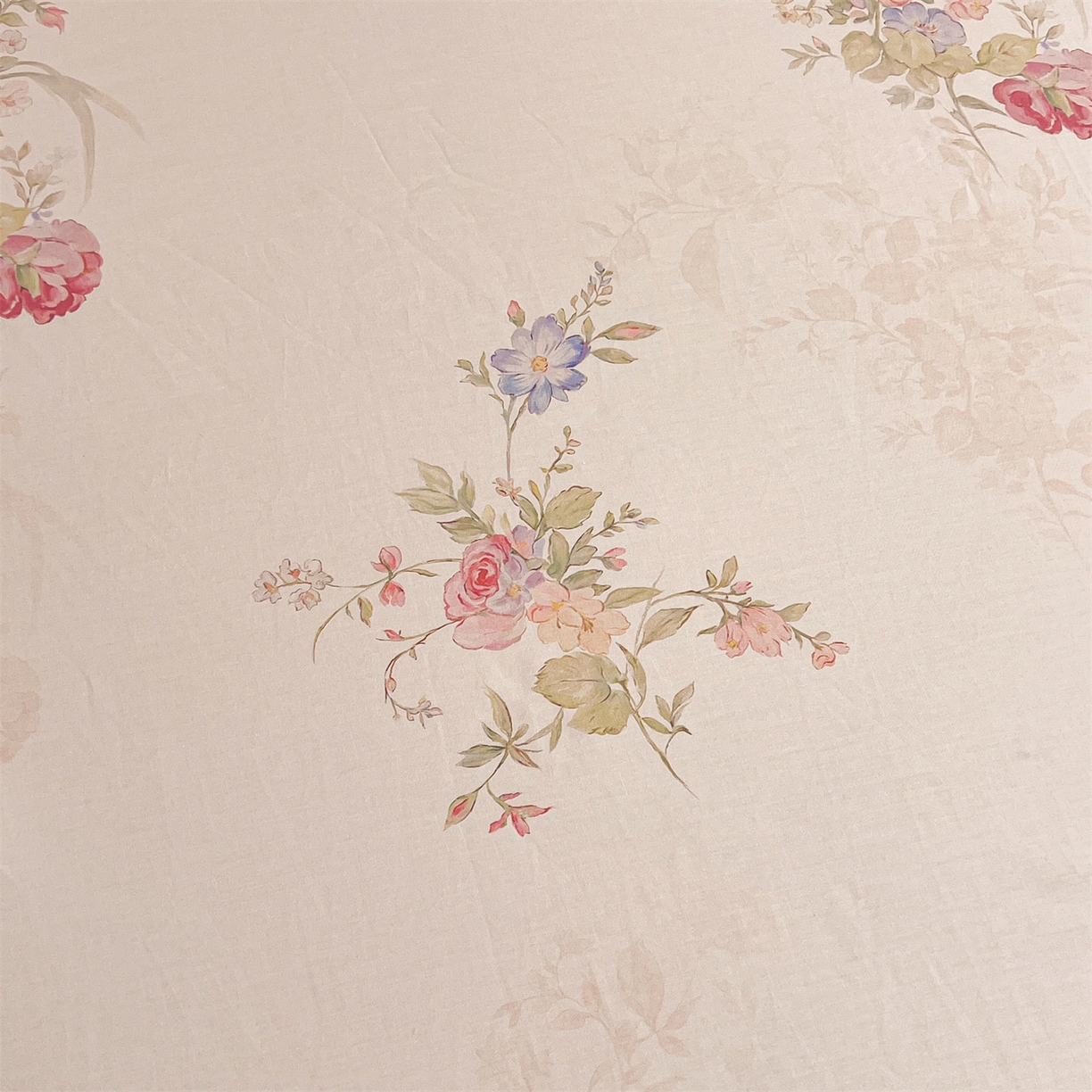 91家纺网 家纺一手货源 找家纺 宜凡家纺 2026新款全棉数码印花单层床裙②号系列四件套 澜晚