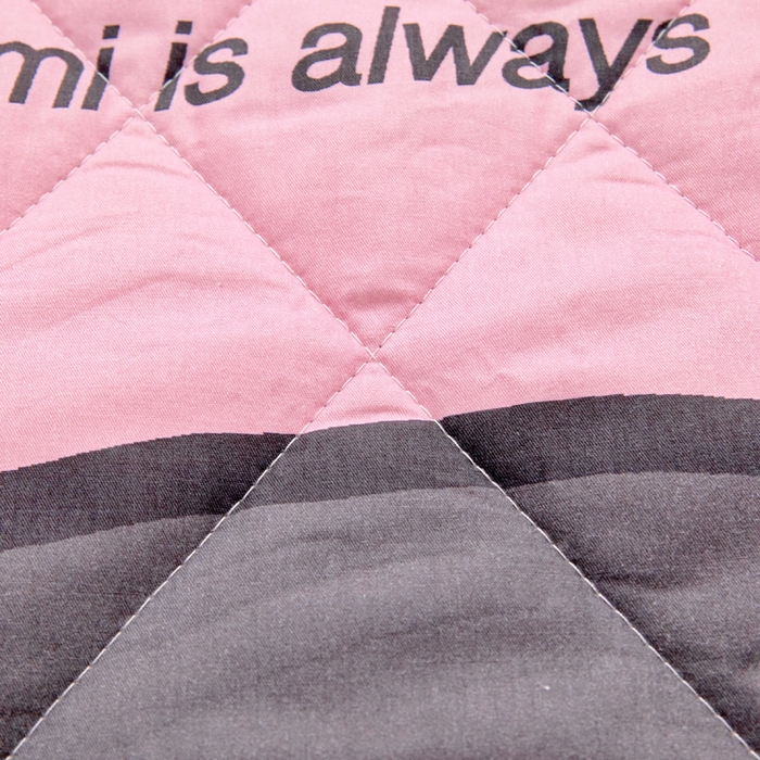 91家纺网 家纺一手货源 找家纺 乐秀家纺 2026新款三丽鸥大版全棉幼儿园空调被纯棉儿童夏凉被 黑酷使者