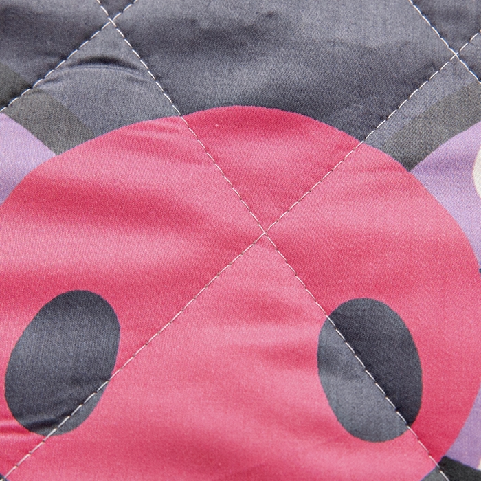 91家纺网 家纺一手货源 找家纺 乐秀家纺 2026新款三丽鸥大版全棉幼儿园空调被纯棉儿童夏凉被 可爱库洛米