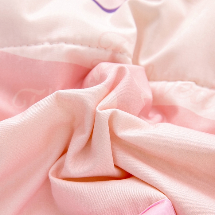 91家纺网 家纺一手货源 找家纺 乐秀家纺 2026新款三丽鸥大版全棉幼儿园空调被纯棉儿童夏凉被 天使美乐蒂