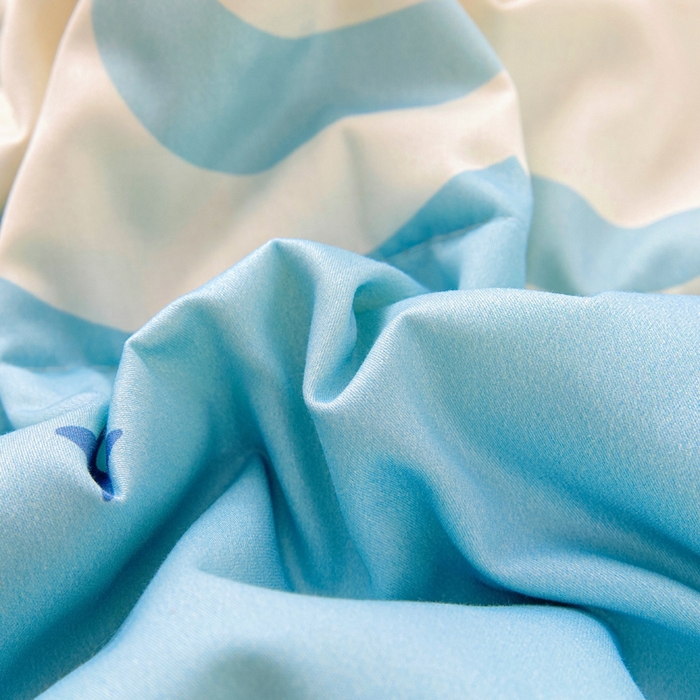 91家纺网 家纺一手货源 找家纺 乐秀家纺 2026新款三丽鸥大版全棉幼儿园空调被纯棉儿童夏凉被 云朵玉桂狗