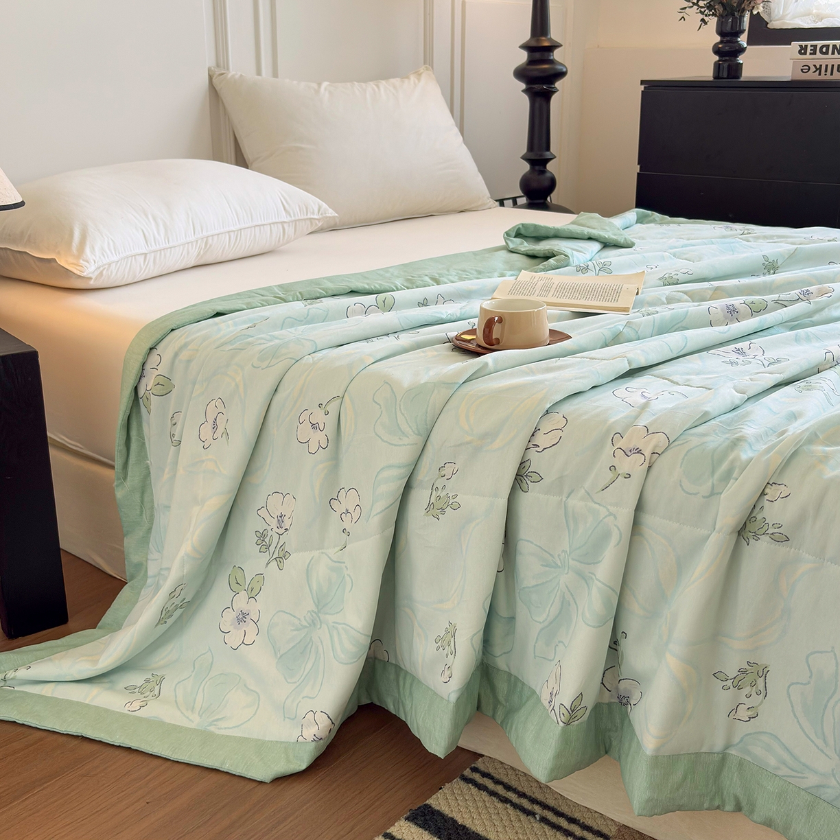 91家纺网 家纺一手货源 找家纺 （总）宜梦家居 （全网最低价）2026新款亲肤新疆棉印花夏被系列