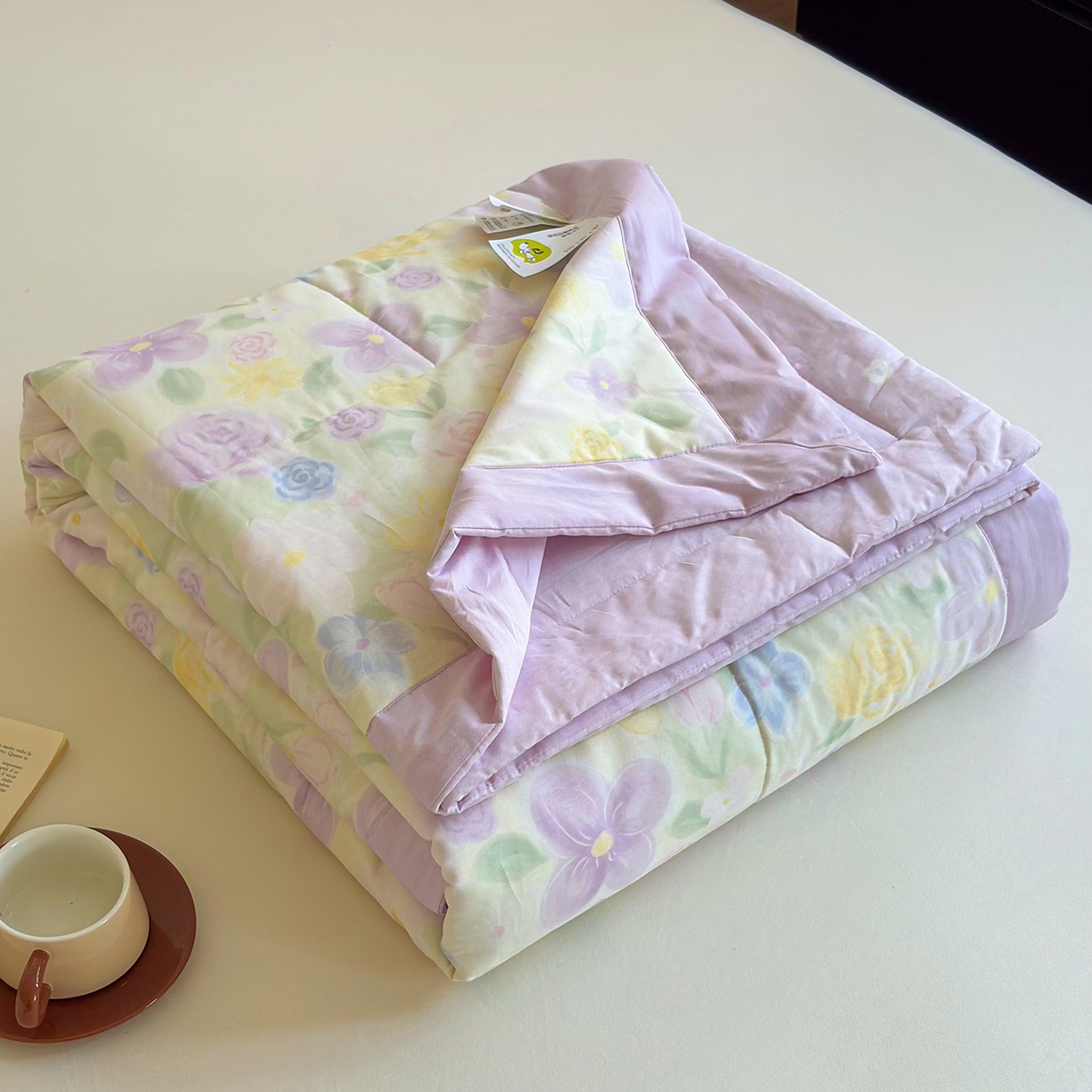 91家纺网 家纺一手货源 找家纺 宜梦家居 （全网最低价）2026新款亲肤新疆棉印花夏被系列 王淑花香