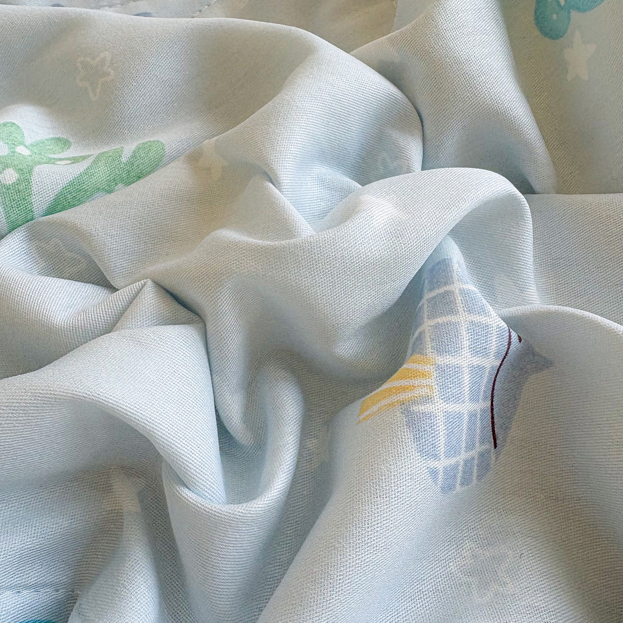 91家纺网 家纺一手货源 找家纺 宜梦家居 （全网最低价）2026新款亲肤新疆棉印花夏被系列 海底公园