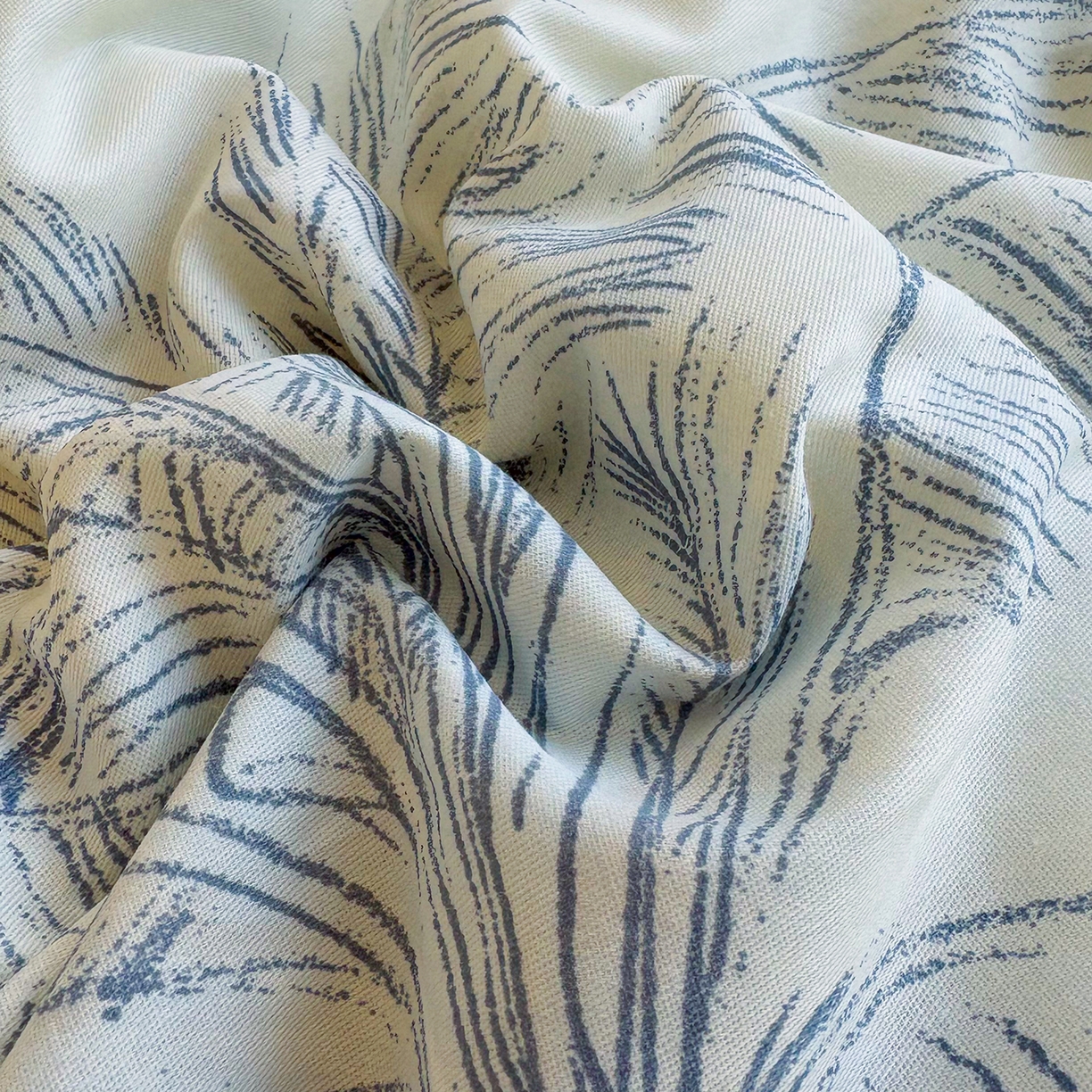 91家纺网 家纺一手货源 找家纺 宜梦家居 （全网最低价）2026新款亲肤新疆棉印花夏被系列 北海树影