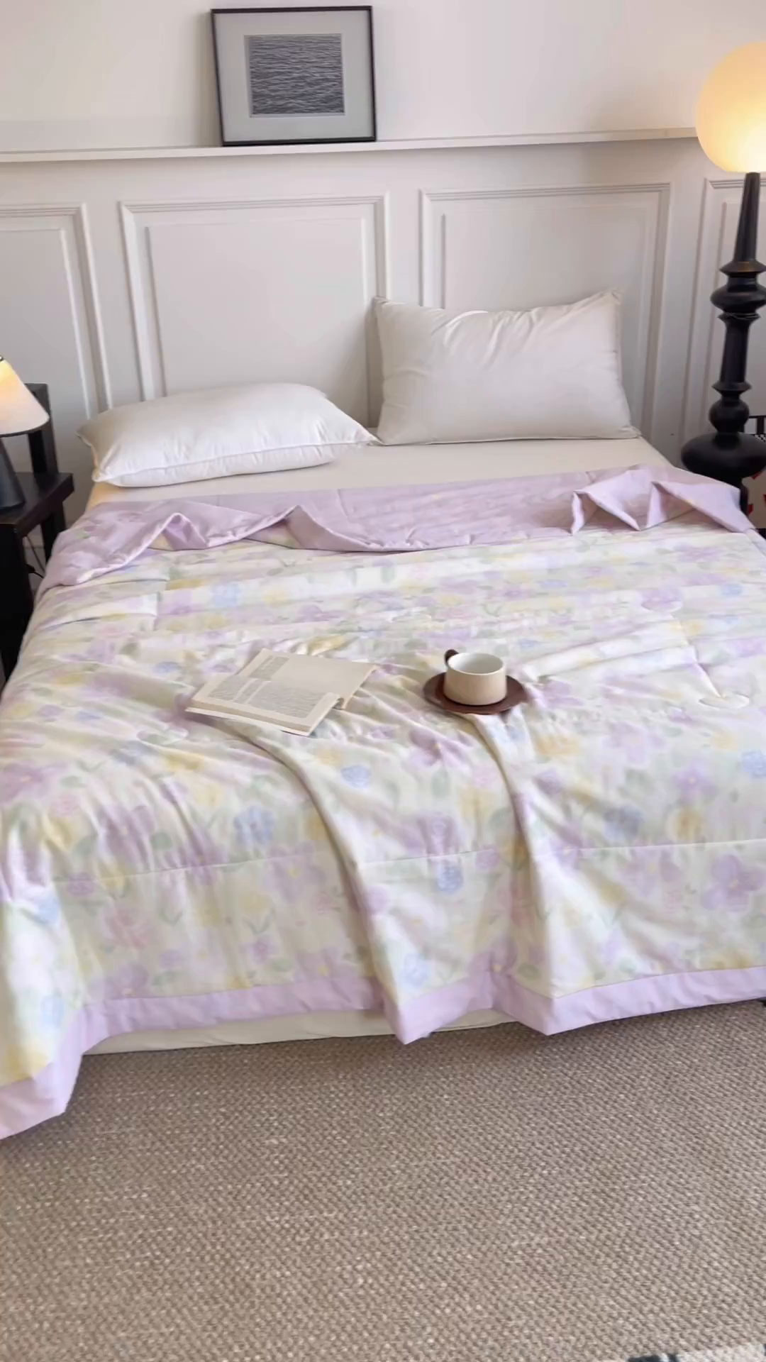 91家纺网 家纺一手货源 找家纺 宜梦家居 （全网最低价）2026新款亲肤新疆棉印花夏被系列 王淑花香