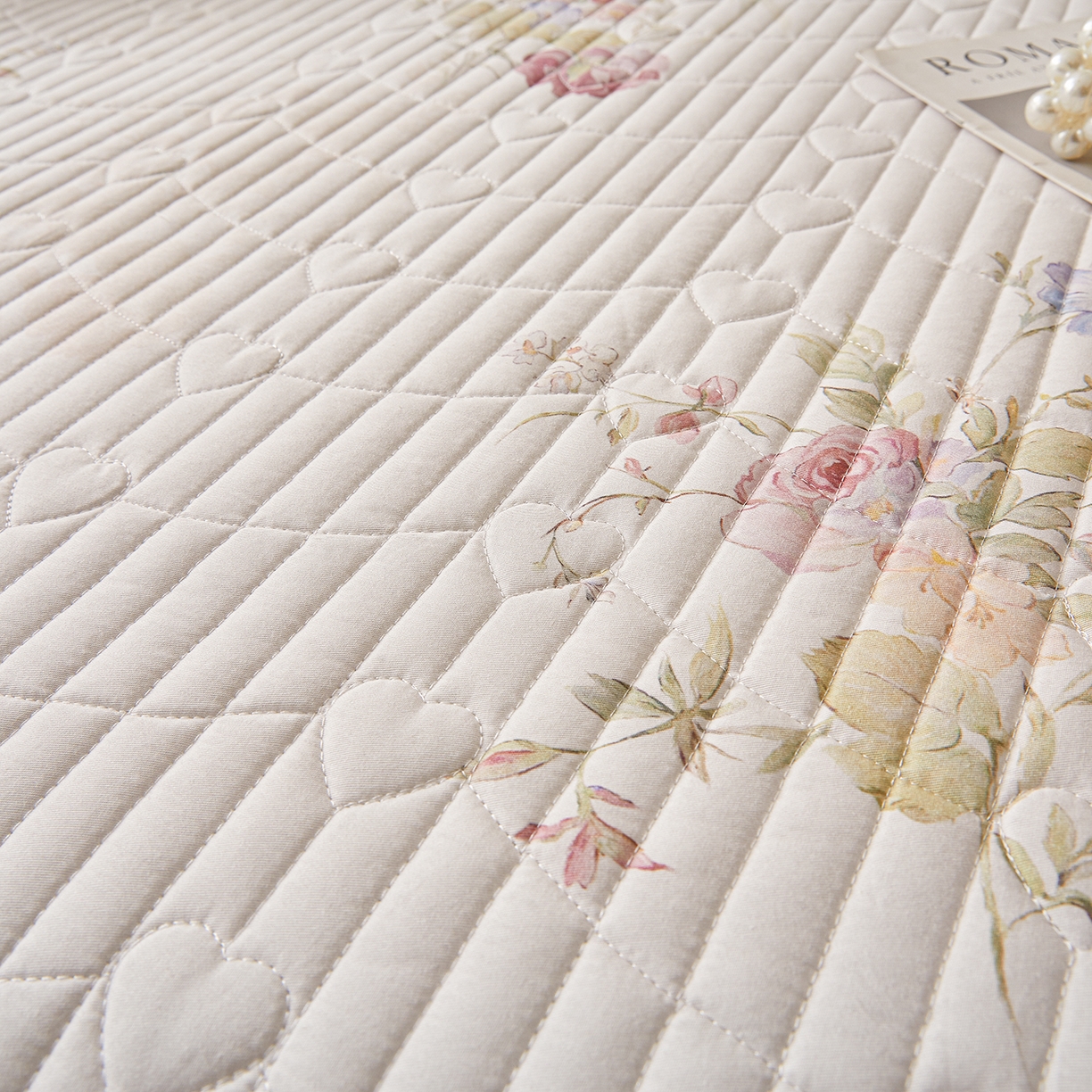 91家纺网 家纺一手货源 找家纺 宜凡家纺 2026新款全棉数码印花床盖②号系列四件套 澜晚