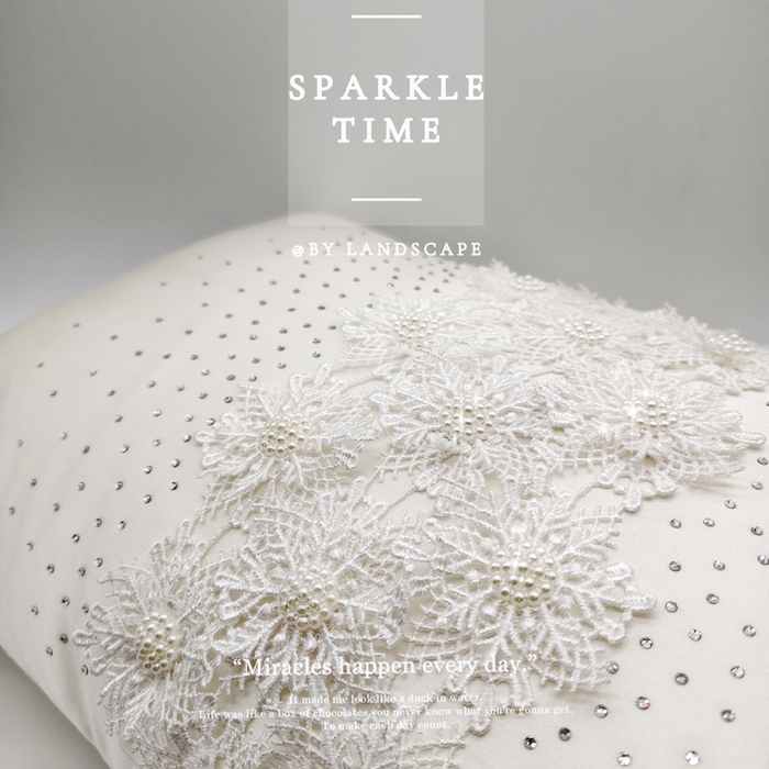 91家纺网 家纺一手货源 找家纺 （总）澜屿 2026新款镶钻立体花朵珍珠抱枕装饰枕腰枕枕芯-花璨