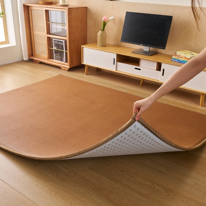 91家纺网 家纺一手货源 找家纺 （总）畅畅家纺 2026新款多功能亲肤舒适凉感冰藤床垫藤席地垫-厚度1.5cm