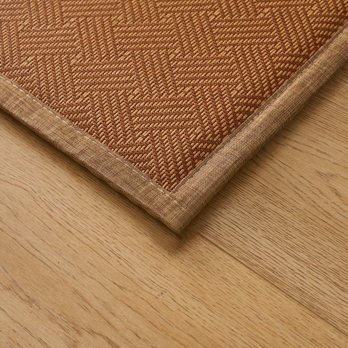 91家纺网 家纺一手货源 找家纺 畅畅家纺 2026新款多功能亲肤舒适凉感冰藤床垫藤席地垫-厚度1.5cm 经典方格