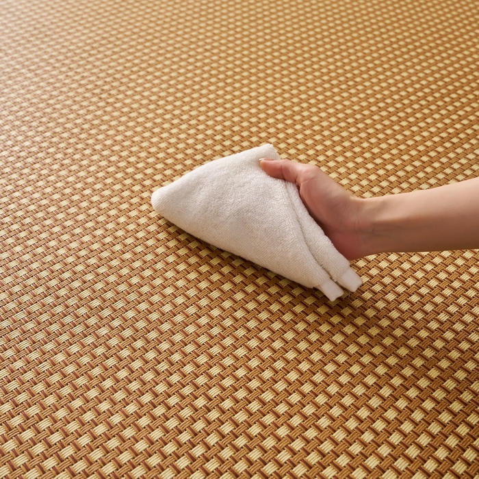 91家纺网 家纺一手货源 找家纺 畅畅家纺 2026新款多功能亲肤舒适凉感冰藤床垫藤席地垫-厚度1.5cm 玉小格