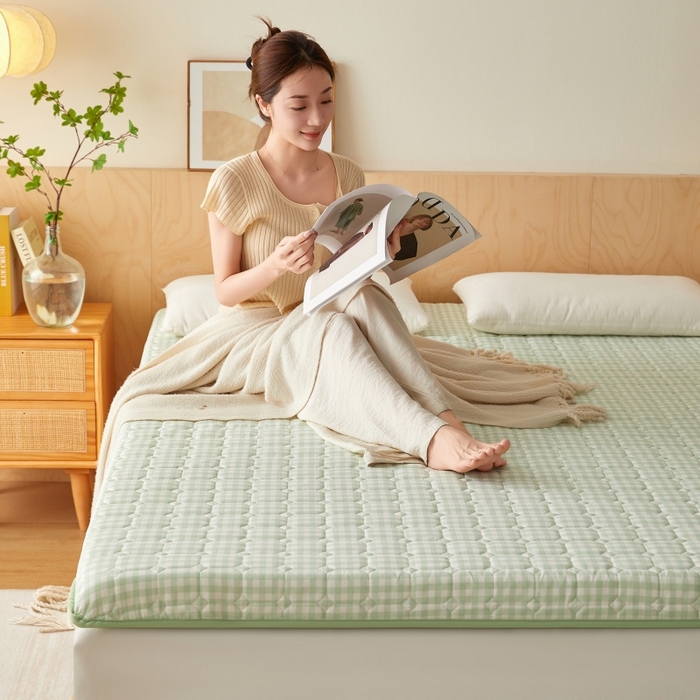 91家纺网 家纺一手货源 找家纺 （总）畅畅家纺 2026新款棉花抗压棉床垫5公分8公分