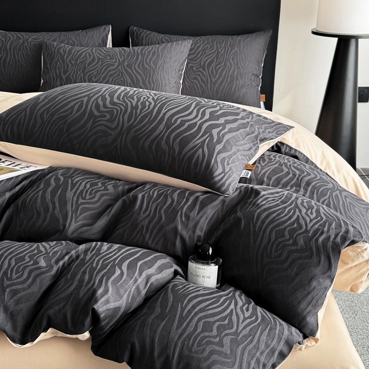 91家纺网 家纺一手货源 找家纺 （总）女子家纺 2026新款40支全棉提花四件套--彩绘系列