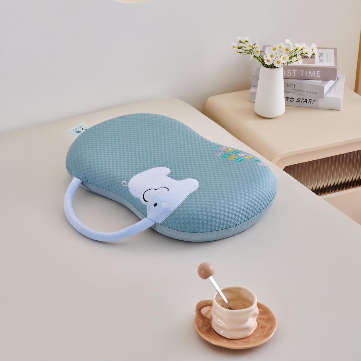 91家纺网 家纺一手货源 找家纺 永旺家纺 2026新款大象记忆枕枕头枕芯 大象记忆枕-蓝