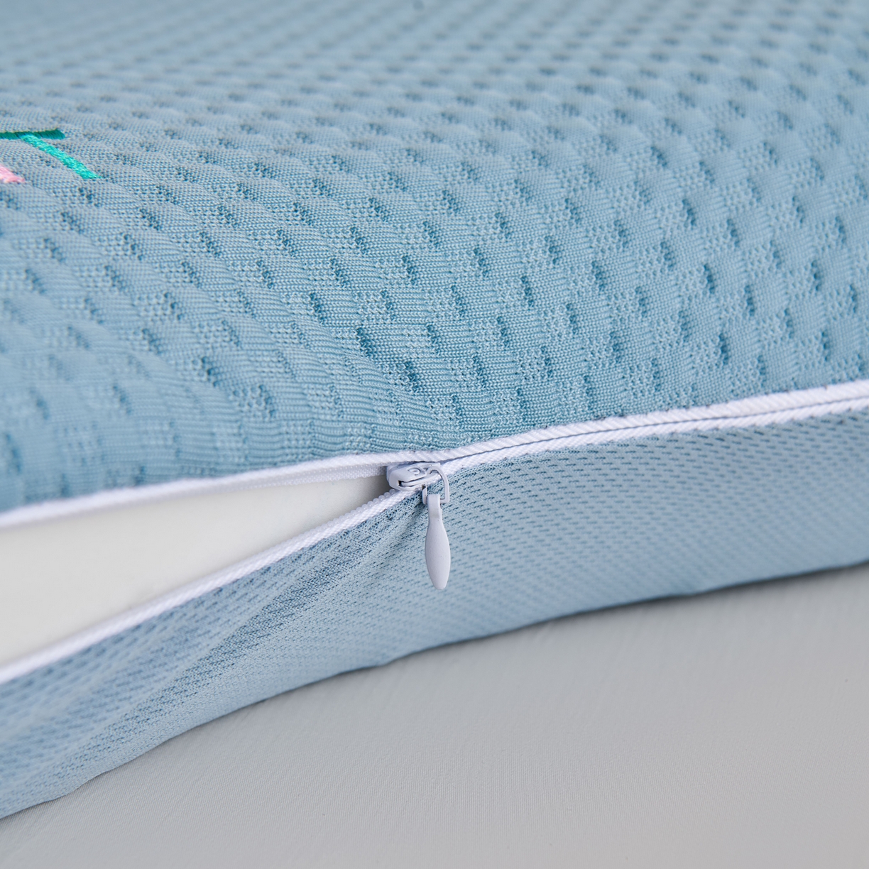 91家纺网 家纺一手货源 找家纺 永旺家纺 2026新款大象记忆枕枕头枕芯 大象记忆枕-蓝