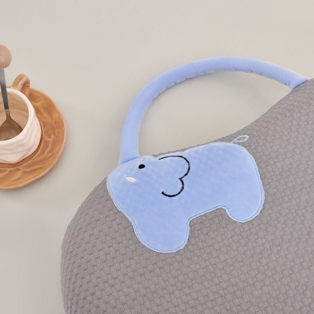 91家纺网 家纺一手货源 找家纺 永旺家纺 2026新款大象记忆枕枕头枕芯 大象记忆枕-灰