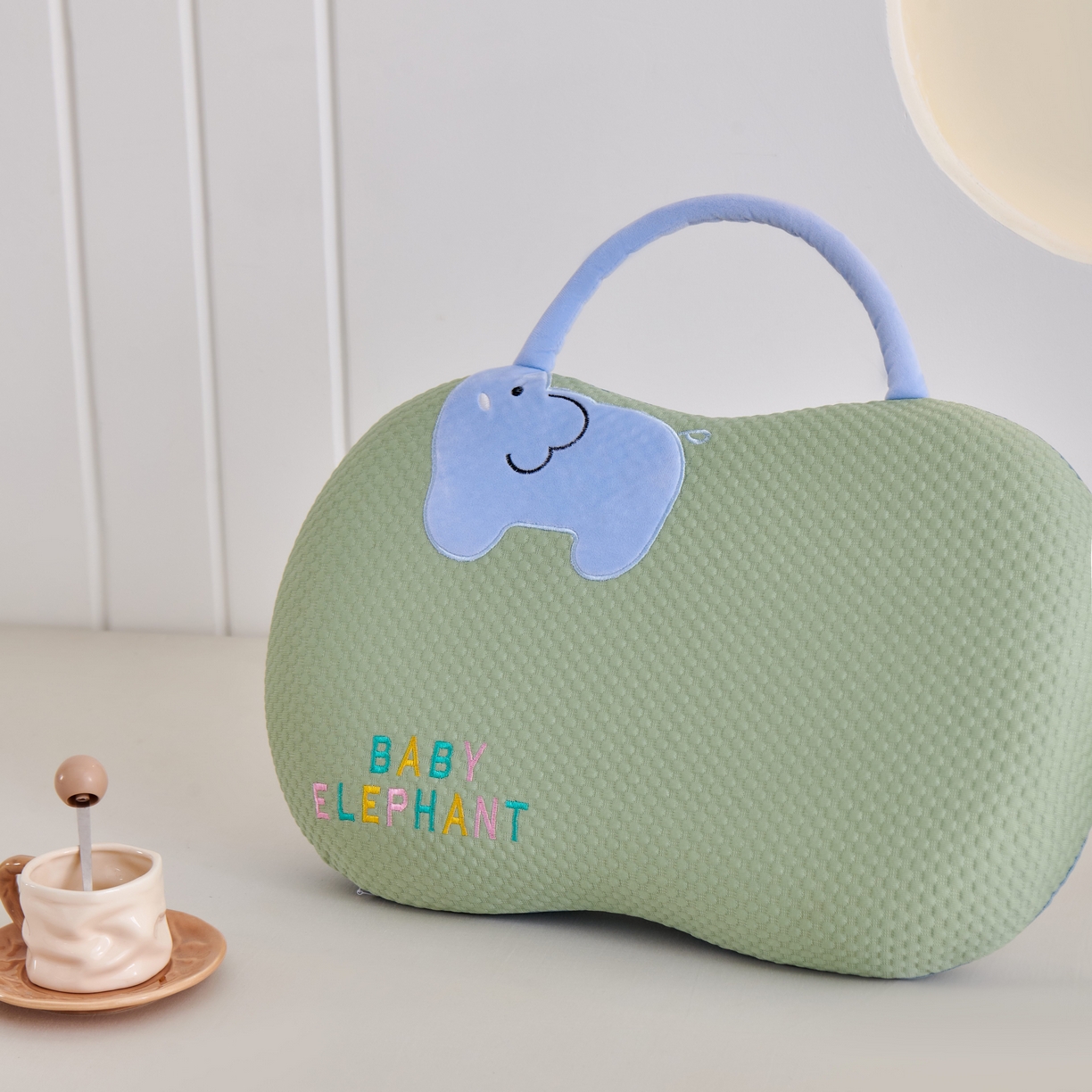 91家纺网 家纺一手货源 找家纺 永旺家纺 2026新款大象记忆枕枕头枕芯 大象记忆枕-绿