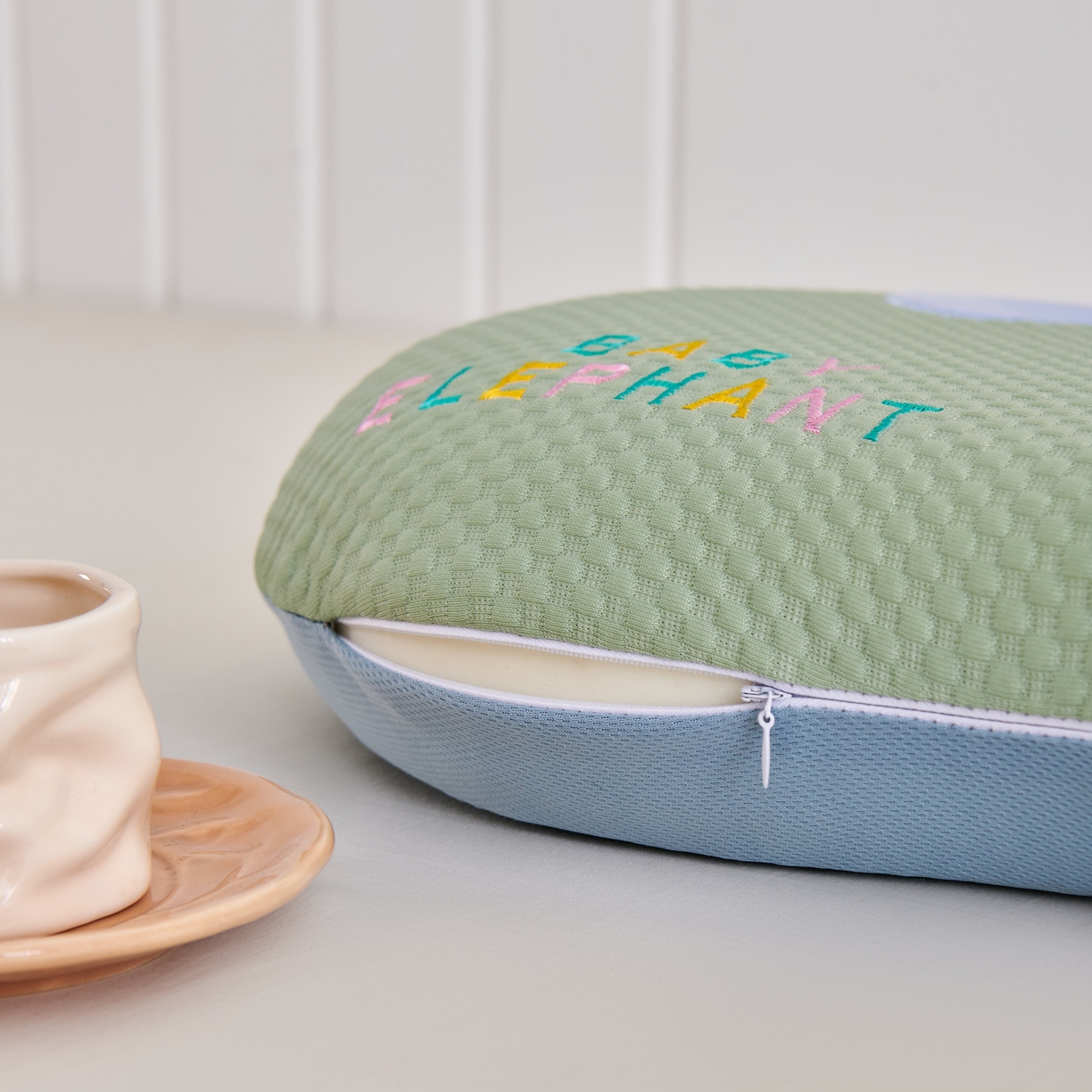 91家纺网 家纺一手货源 找家纺 永旺家纺 2026新款大象记忆枕枕头枕芯 大象记忆枕-绿