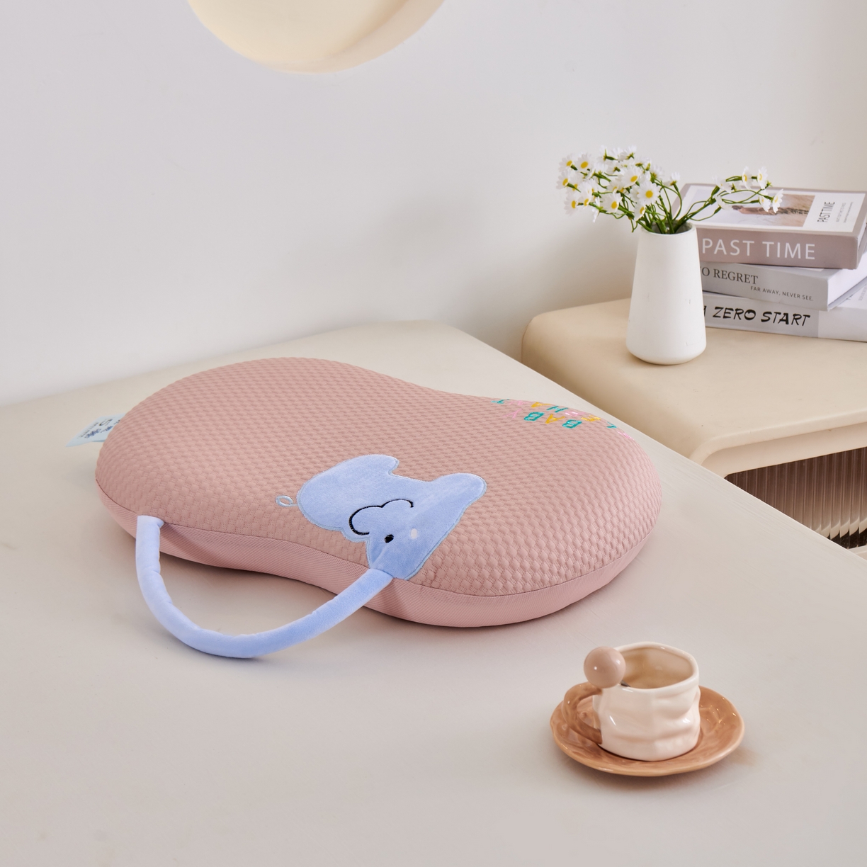 91家纺网 家纺一手货源 找家纺 永旺家纺 2026新款大象记忆枕枕头枕芯 大象记忆枕-粉