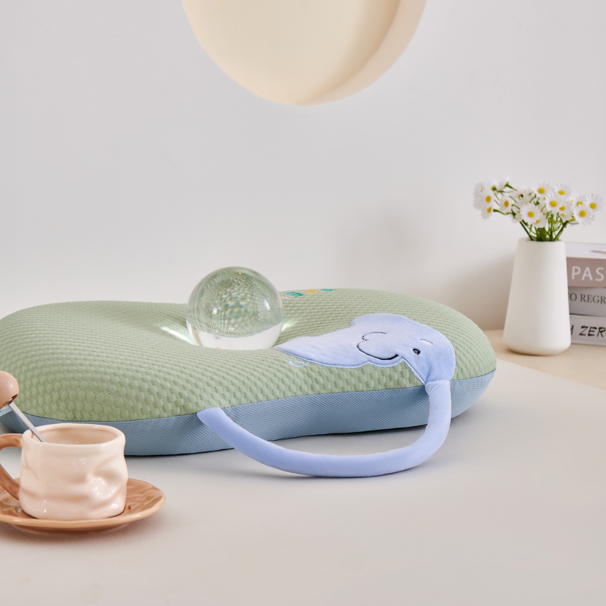 91家纺网 家纺一手货源 找家纺 永旺家纺 2026新款大象记忆枕枕头枕芯 大象记忆枕-绿