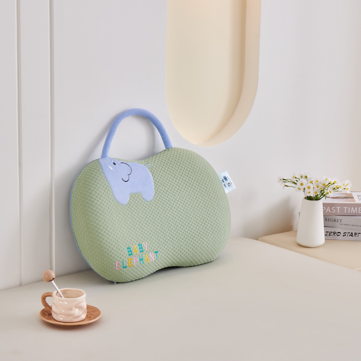 91家纺网 家纺一手货源 找家纺 永旺家纺 2026新款大象记忆枕枕头枕芯 大象记忆枕-绿