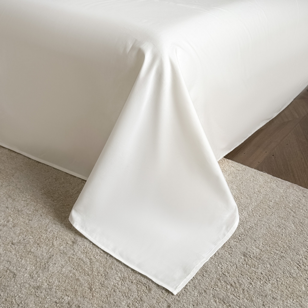 91家纺网 家纺一手货源 找家纺 湘雪家居 2026新款纯棉全棉长绒棉刺绣绣花高端礼盒四件套-蝶恋系列 舞蝶-玉白