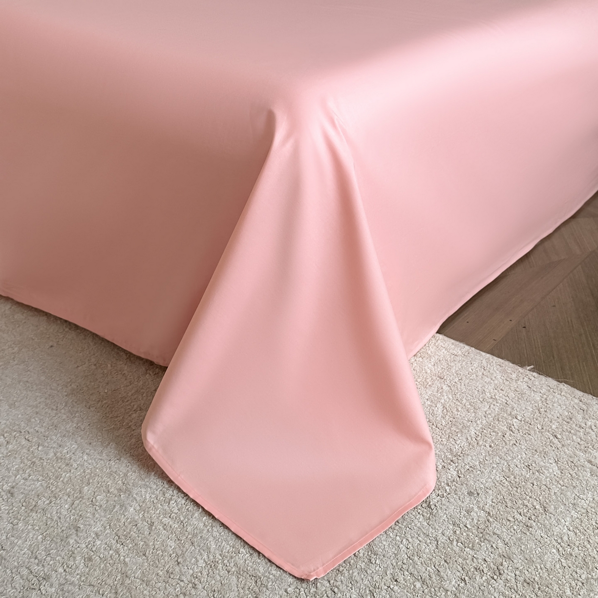 91家纺网 家纺一手货源 找家纺 湘雪家居 2026新款纯棉全棉长绒棉刺绣绣花高端礼盒四件套-蝶恋系列 舞蝶-玉粉