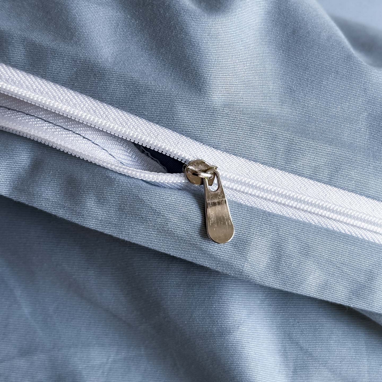 91家纺网 家纺一手货源 找家纺 湘雪家居 2026新款纯棉全棉长绒棉刺绣绣花高端礼盒四件套-蝶恋系列 舞蝶-海蓝