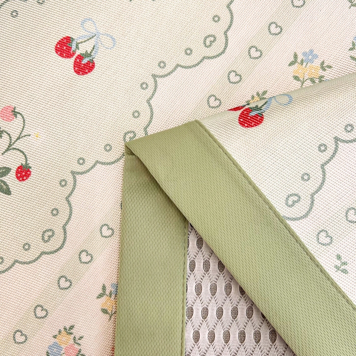 91家纺网 家纺一手货源 找家纺 （总）懒猫家纺 2026新款600D数码印花冰丝凉席系列